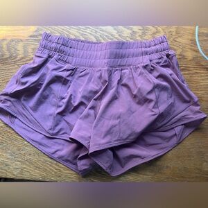 Lululemon Athletica Women's Plum Athletic Shorts